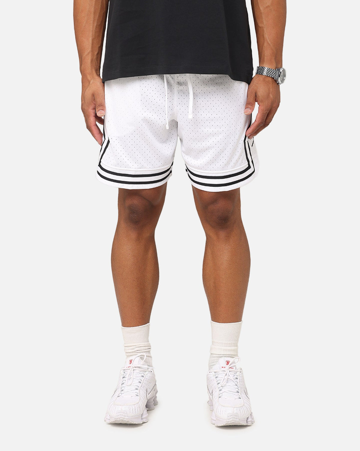HOT Products Jordan Dri-FIT Sport Diamond Shorts White/Black/Black