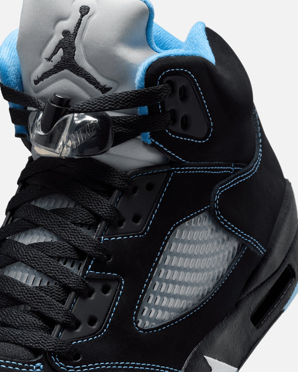 HOT Products Jordan Air Jordan 5 "Black Carolina" Black/Blue