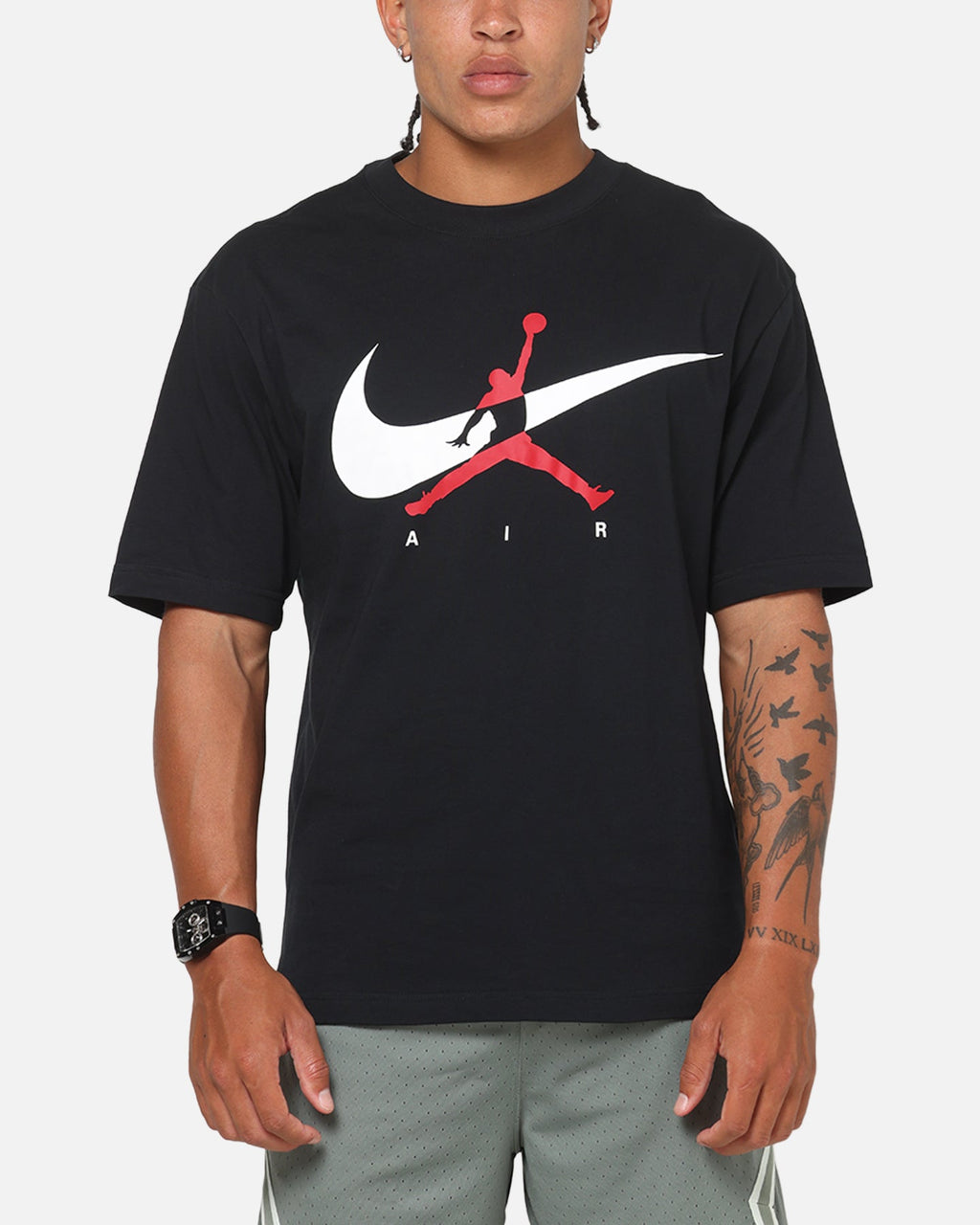 HOT Products Jordan Brooklyn Jumpman Graphic T-Shirt Black/White