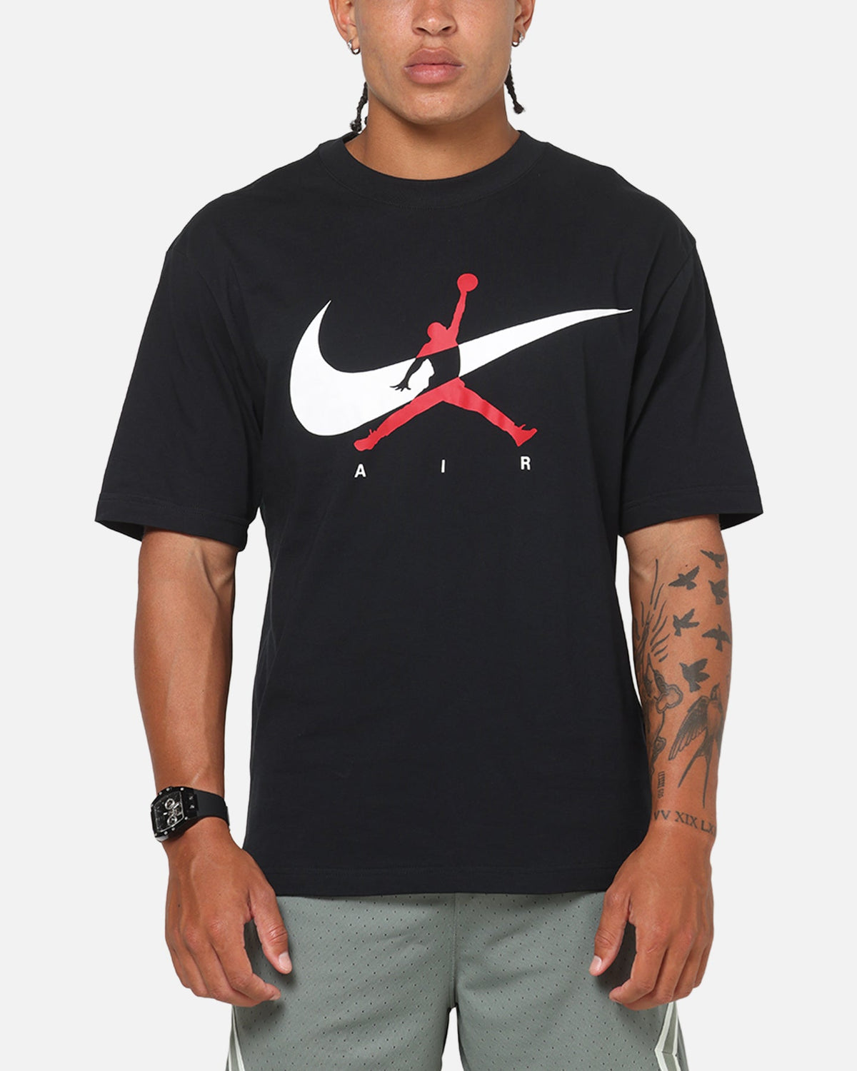 HOT Products Jordan Brooklyn Jumpman Graphic T-Shirt Black/White
