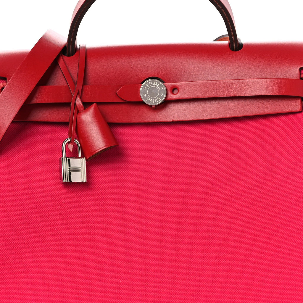 Military Toile Vache Hunter Herbag Zip Retourne PM 31 Rose Mexico Rouge Piment