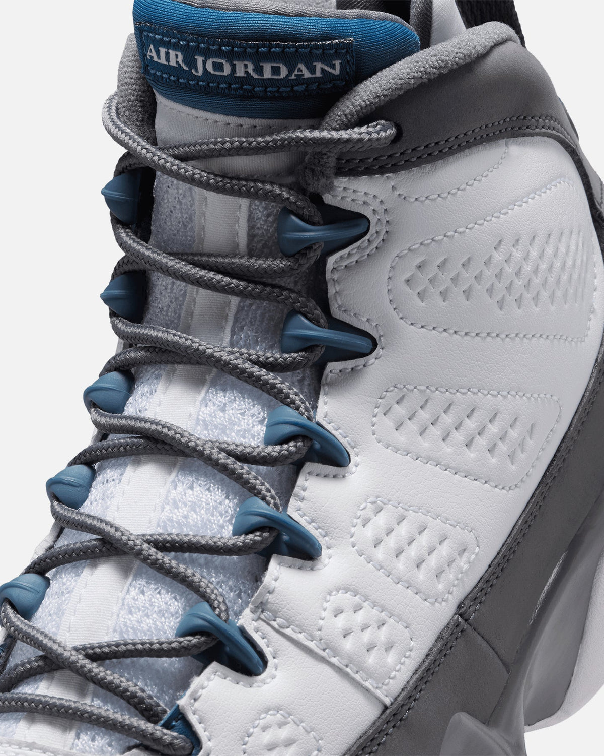 HOT Products Jordan Kids' Air Jordan 9 Retro "Flint Grey" (GS) White/French Blue-Flint Grey