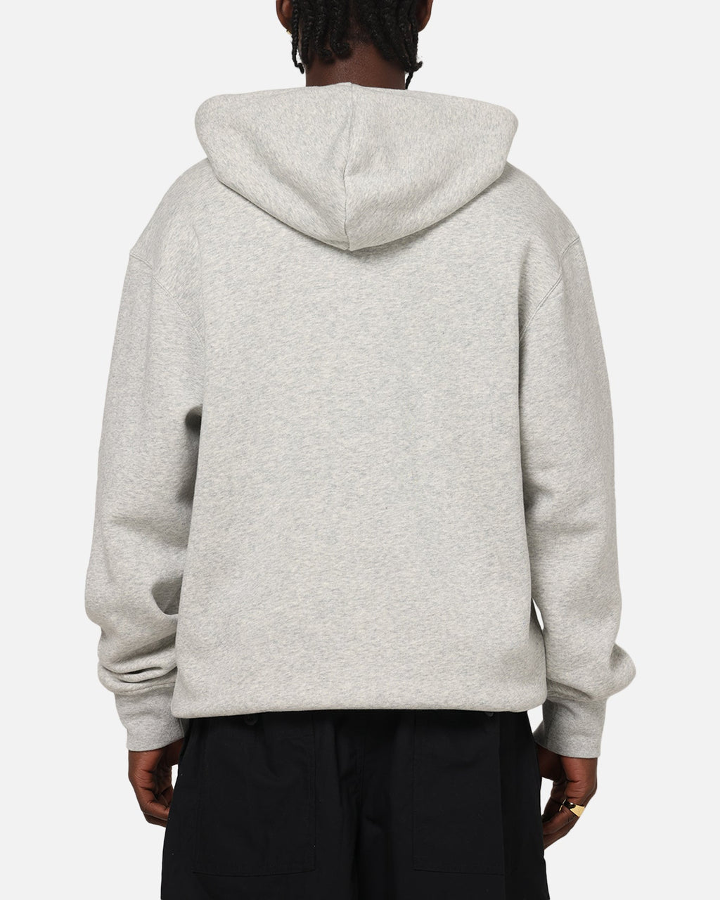 HOT Products Jordan Brooklyn Fleece Pullover Hoodie Grey Heather/White
