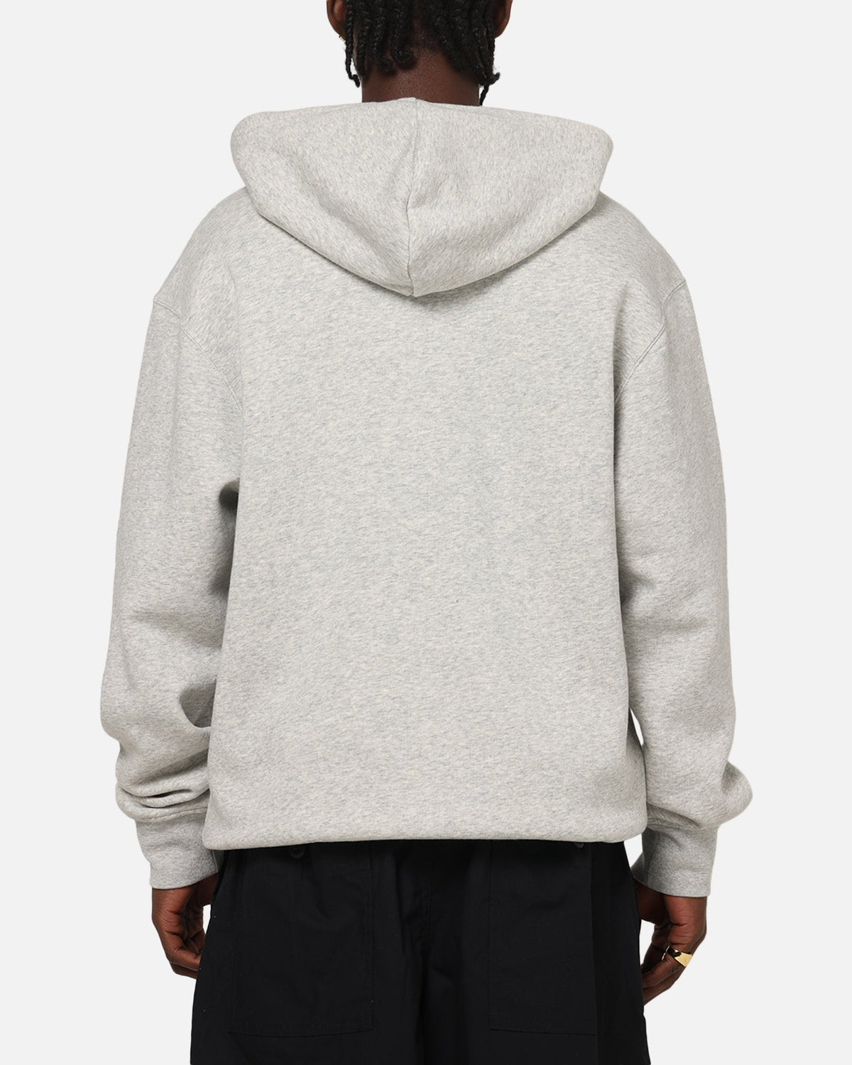HOT Products Jordan Brooklyn Fleece Pullover Hoodie Grey Heather/White