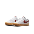 Big Kids' Nike Court Legacy "White Team Red Gum"