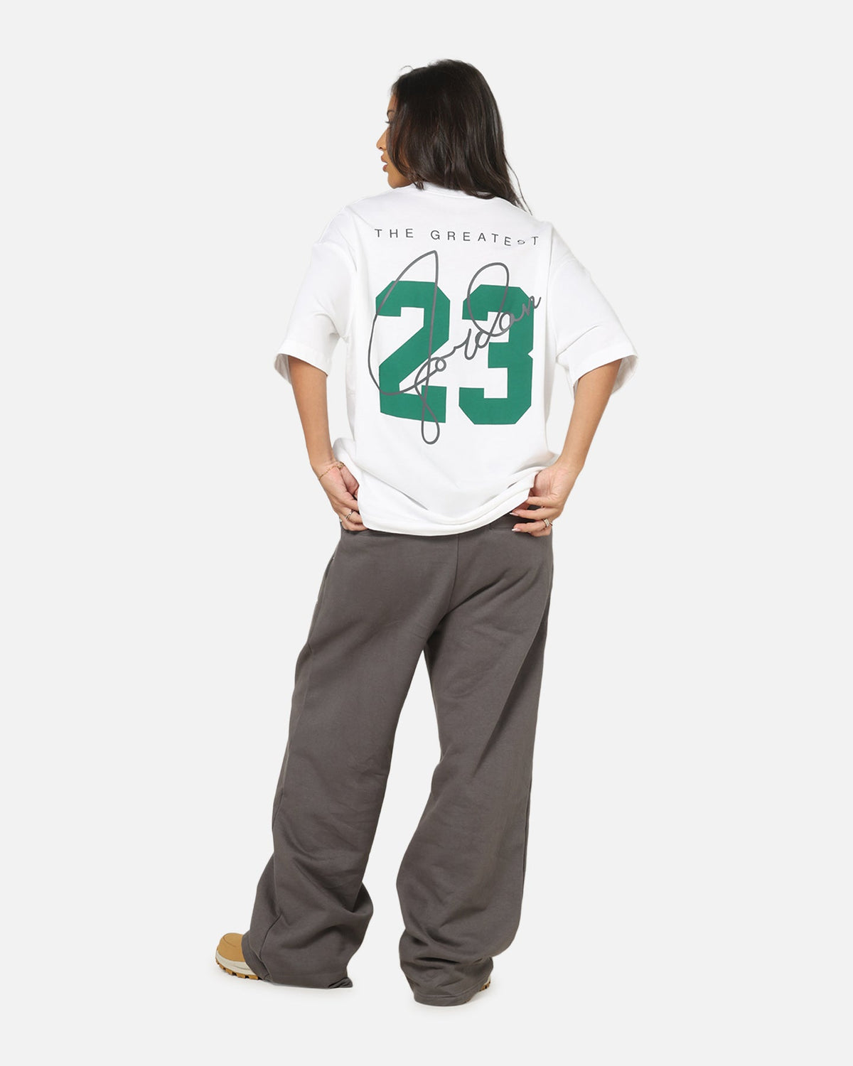 HOT Products Jordan Women's Essentials Brooklyn 23 Graphic T-Shirt White