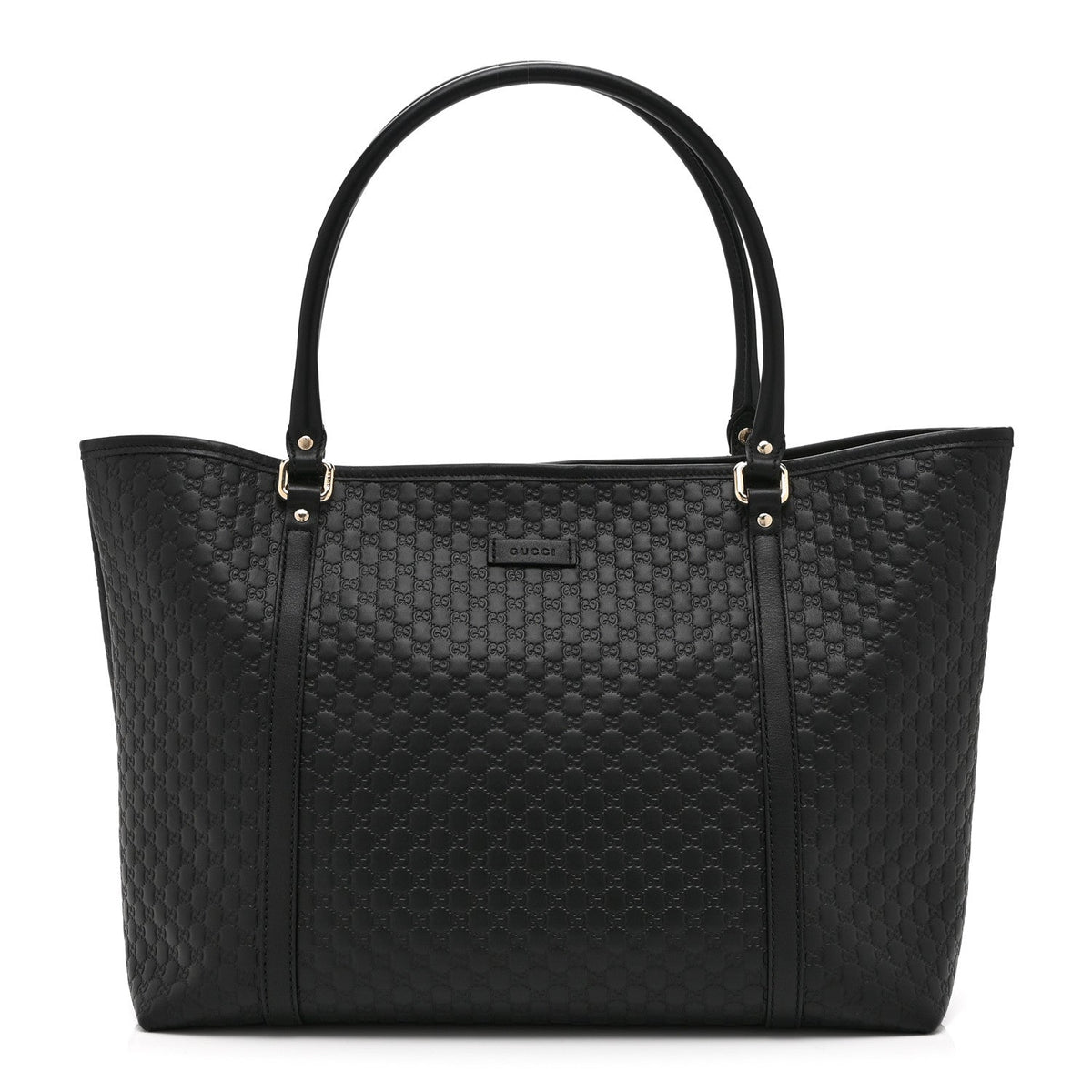 Microguccissima Medium Joy Tote Black