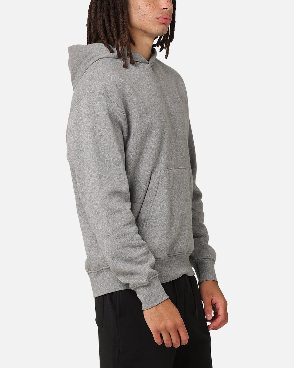 HOT Products Jordan Brooklyn Fleece Pullover Hoodie Carbon Heather/White
