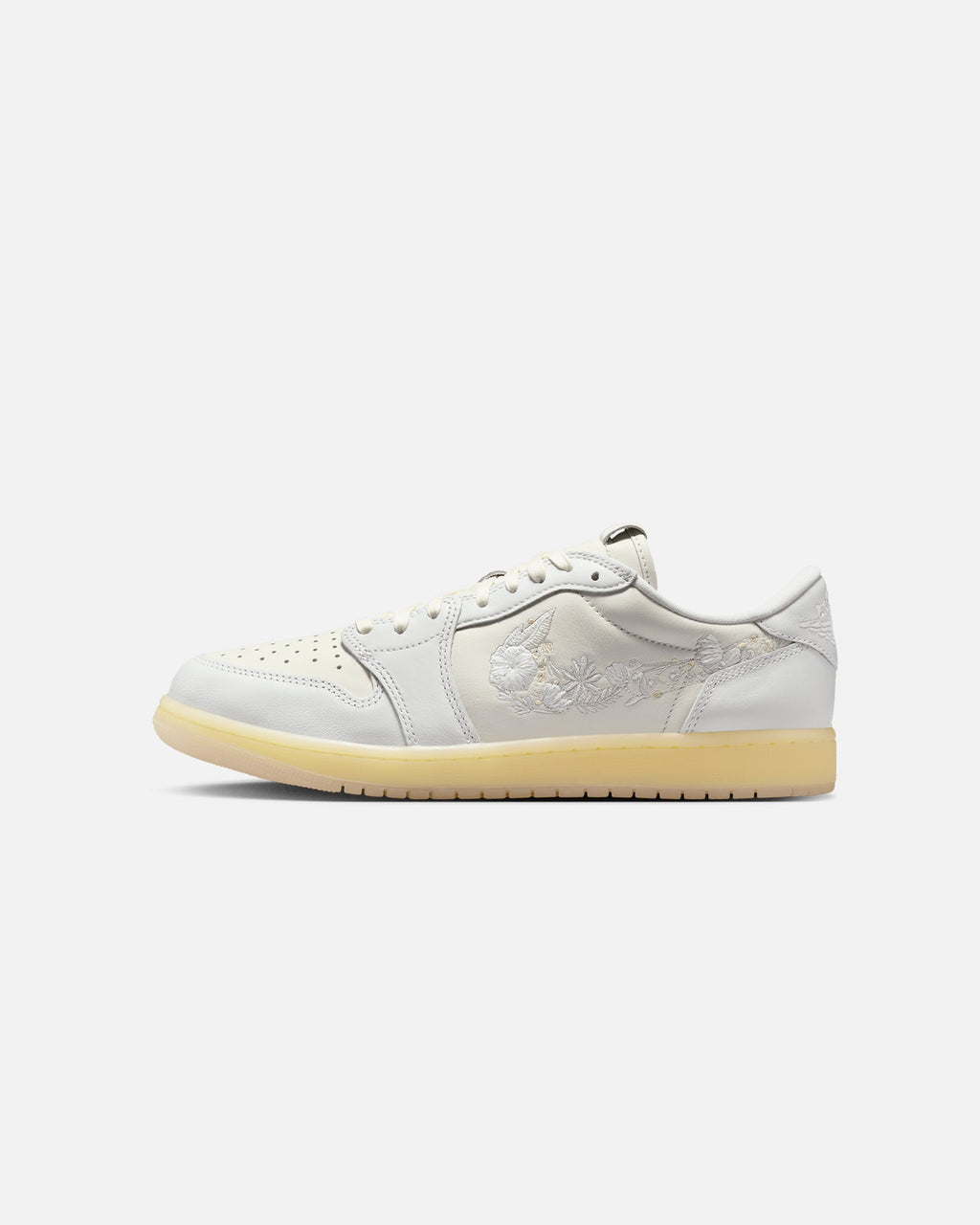 HOT Products Jordan Air Jordan 1 Retro Low OG "Floral Swoosh" Sail