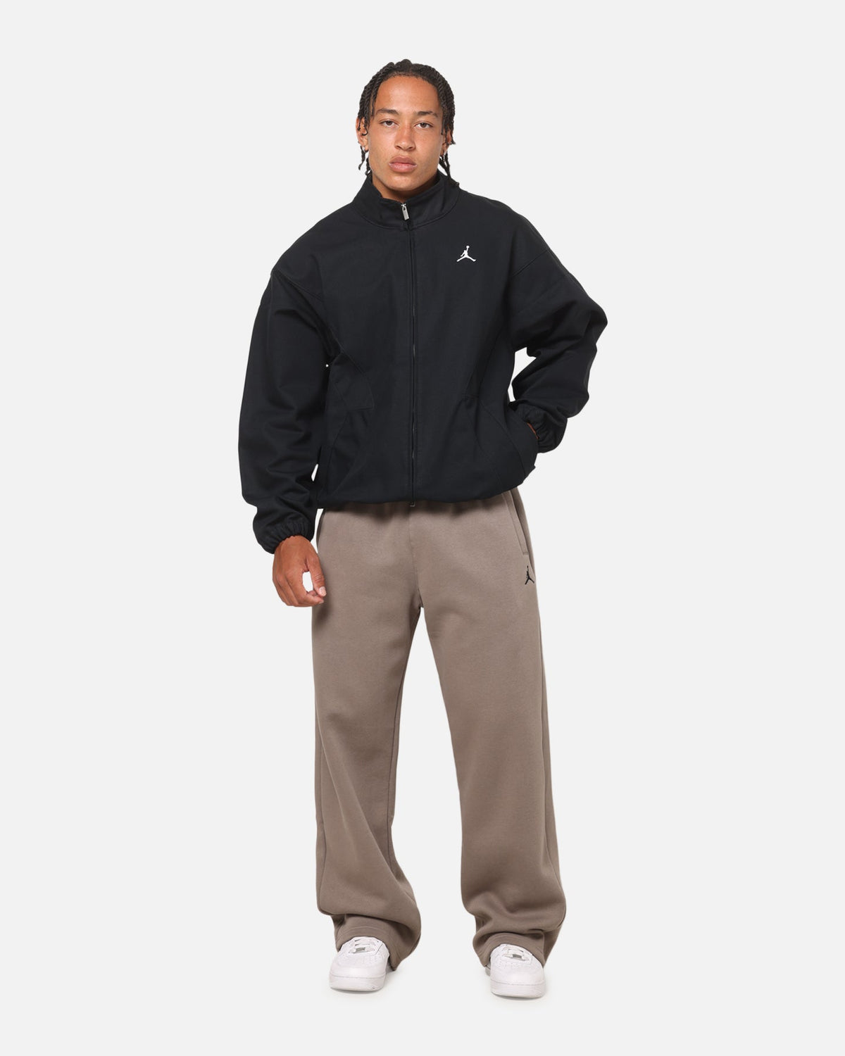 HOT Products Jordan Jumpman Flight Graphic Workwear Jacket Black/White