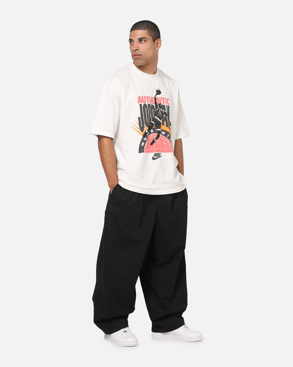 HOT Products Jordan Jumpman Reissue Oversized T-Shirt Sail/Infrared
