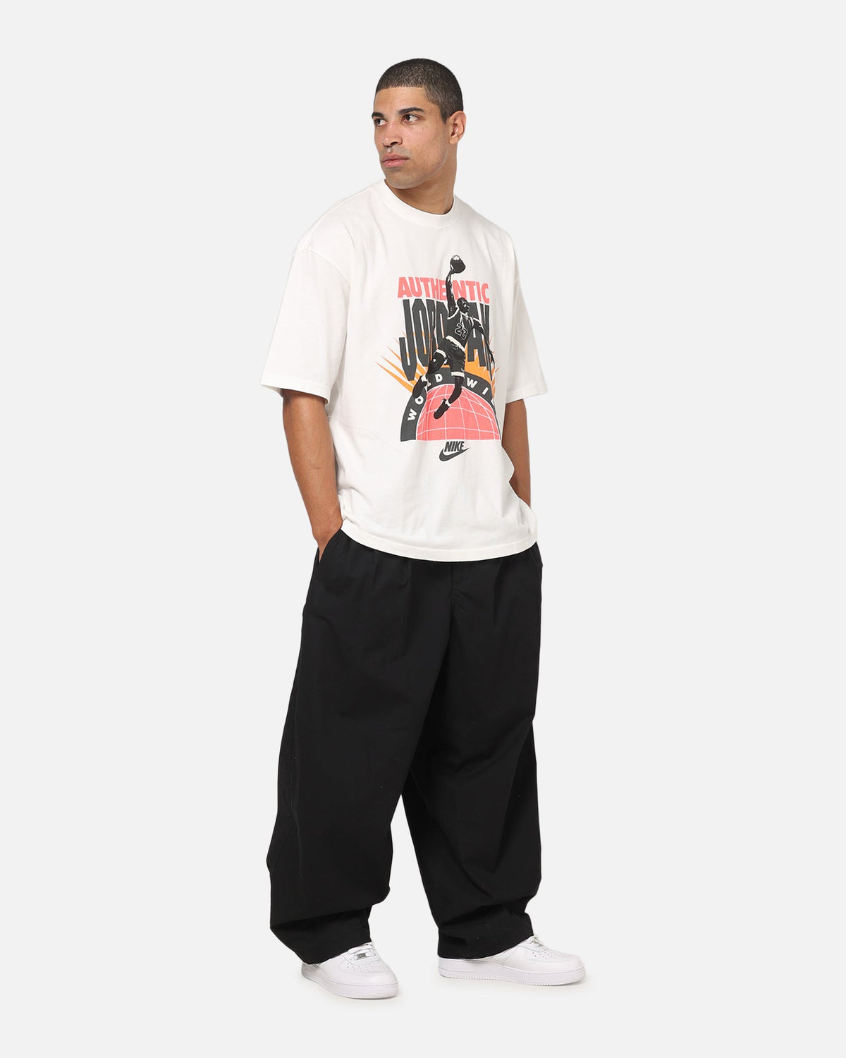HOT Products Jordan Jumpman Reissue Oversized T-Shirt Sail/Infrared