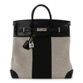 Hunter Criss Viking Evergrain Flag HAC Birkin 40  Ecru Black