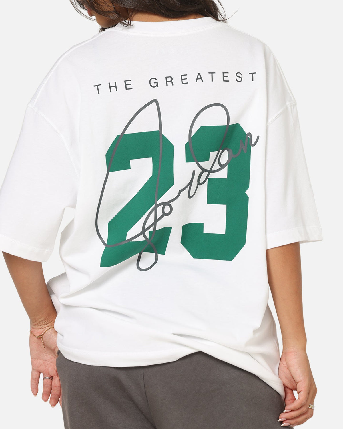 HOT Products Jordan Women's Essentials Brooklyn 23 Graphic T-Shirt White