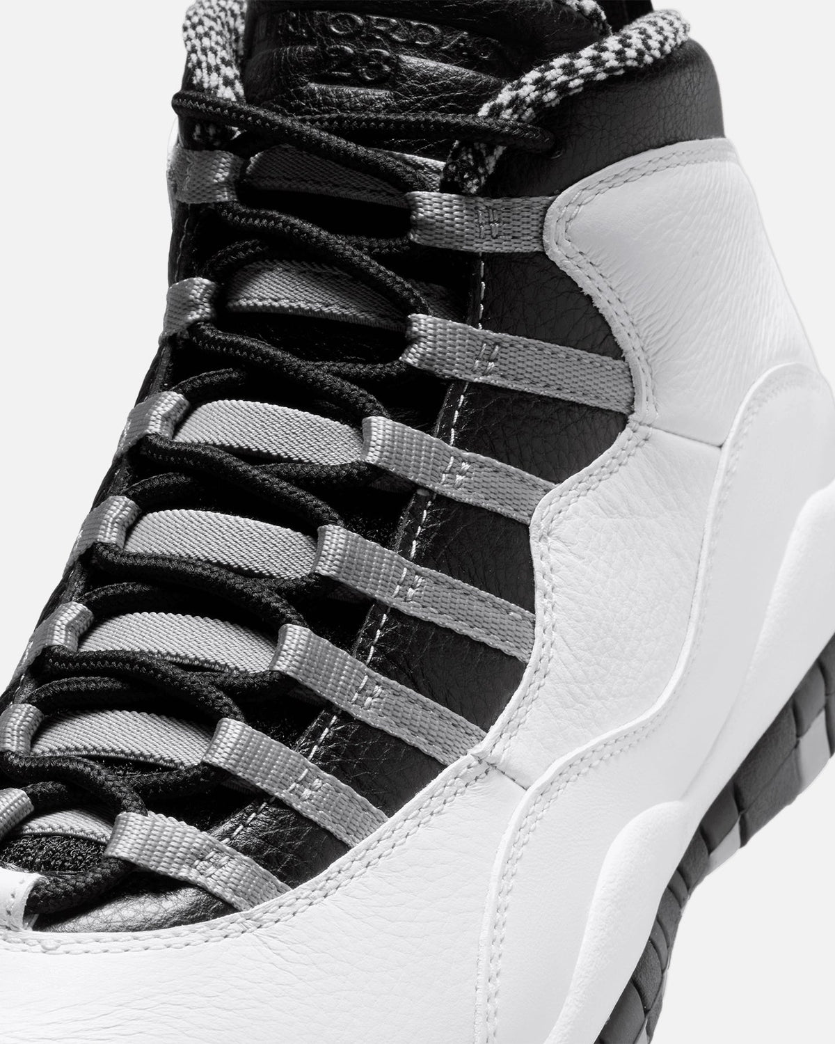 HOT Products Jordan Air Jordan 10 Retro "Steel" White/Black