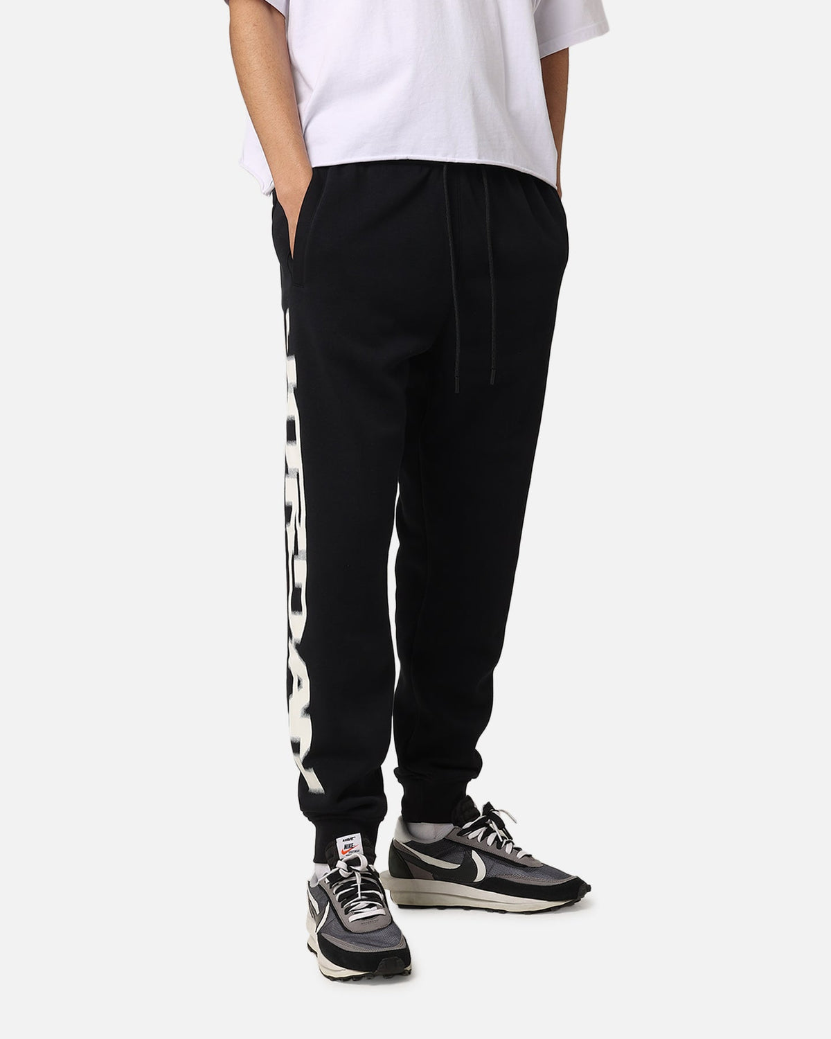 HOT Products Jordan Jumpman MVP Fleece Pants Black/Iron Grey