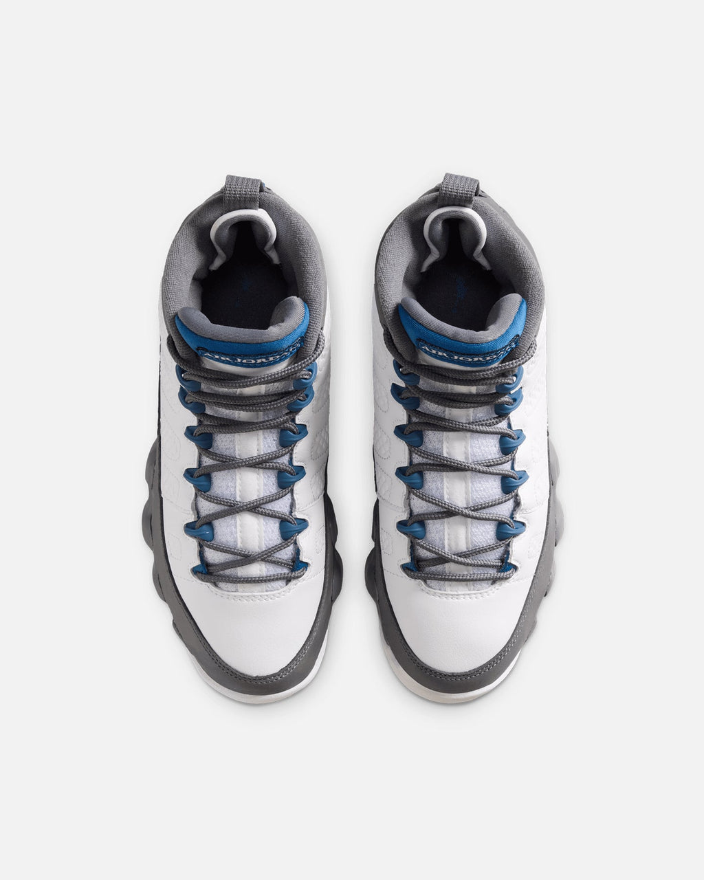HOT Products Jordan Kids' Air Jordan 9 Retro "Flint Grey" (GS) White/French Blue-Flint Grey