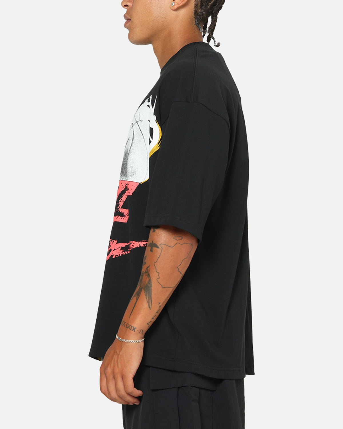HOT Products Jordan Reissue Oversized T-Shirt Black/Infrared