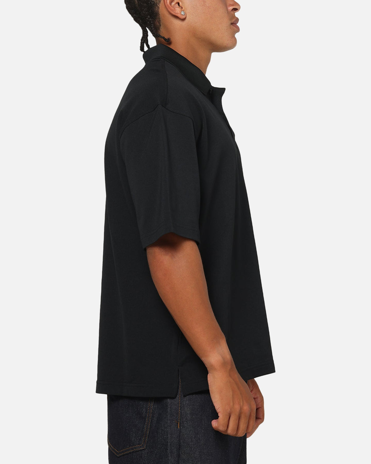 HOT Products Jordan Jumpman Brooklyn Polo Top Black/Iron Grey