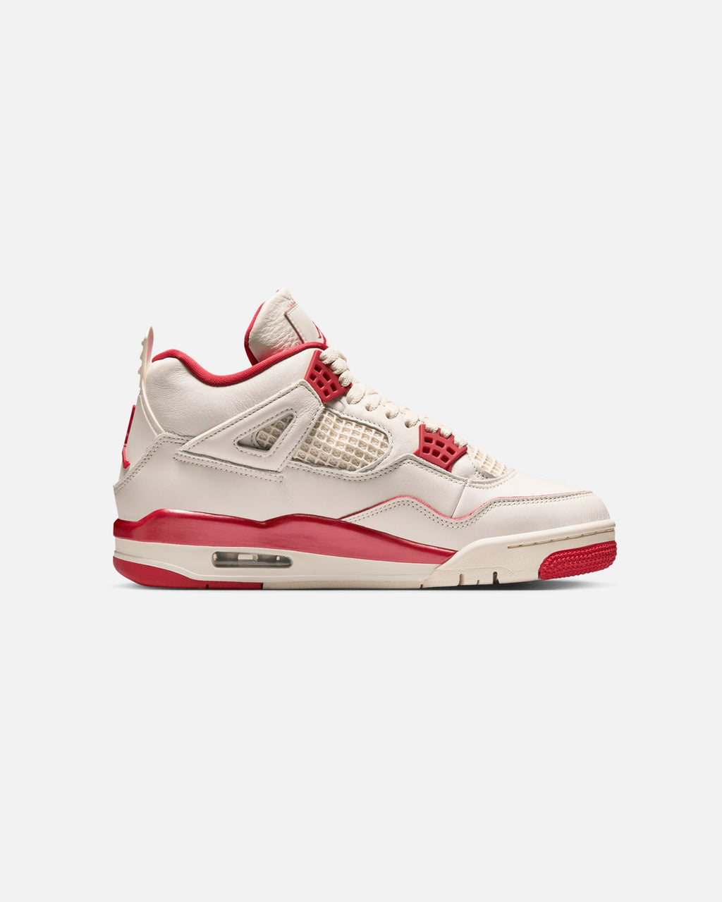 HOT Products Jordan Women's Air Jordan 4 Retro "Pale Ivory and Tough Red" Pale Ivory