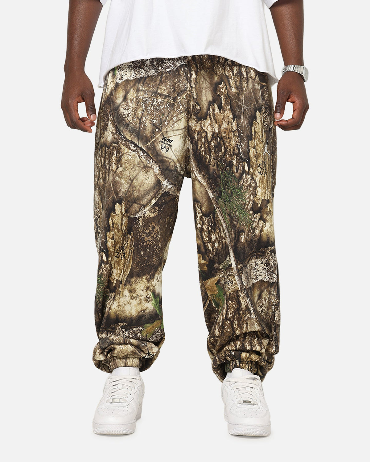 HOT Products Jordan Brooklyn Fleece Realtree Pants Medium Olive/Sail