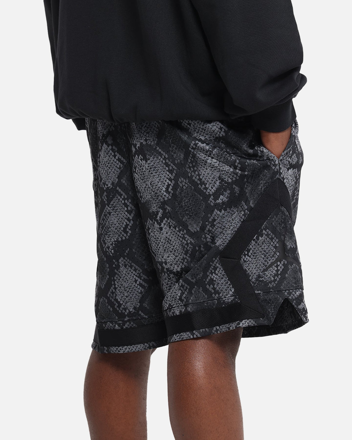 HOT Products Jordan Jumpman Dri-FIT Sport Diamond Shorts Black/Black