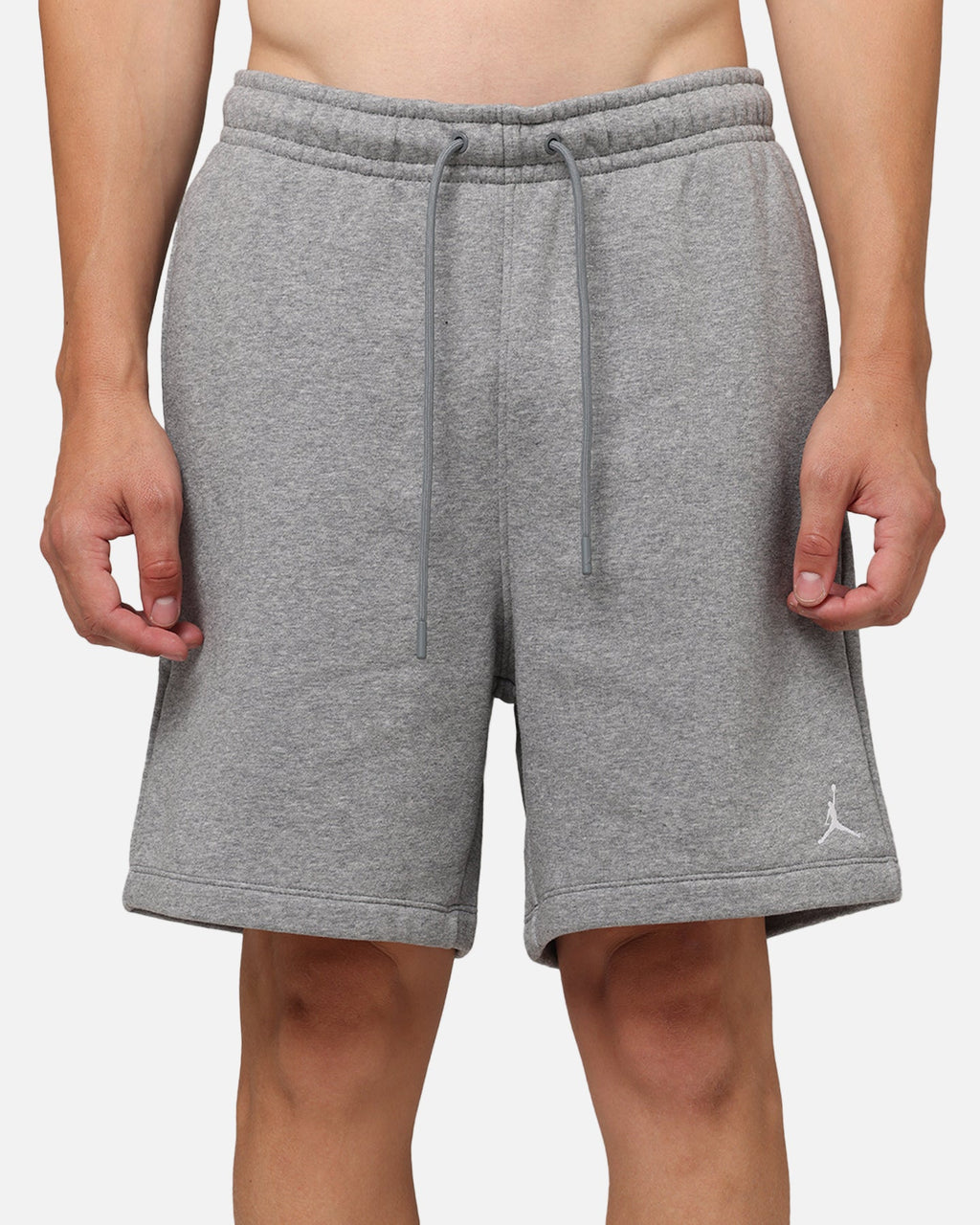 HOT Products Jordan Brooklyn Fleece Shorts Carbon Heather/White