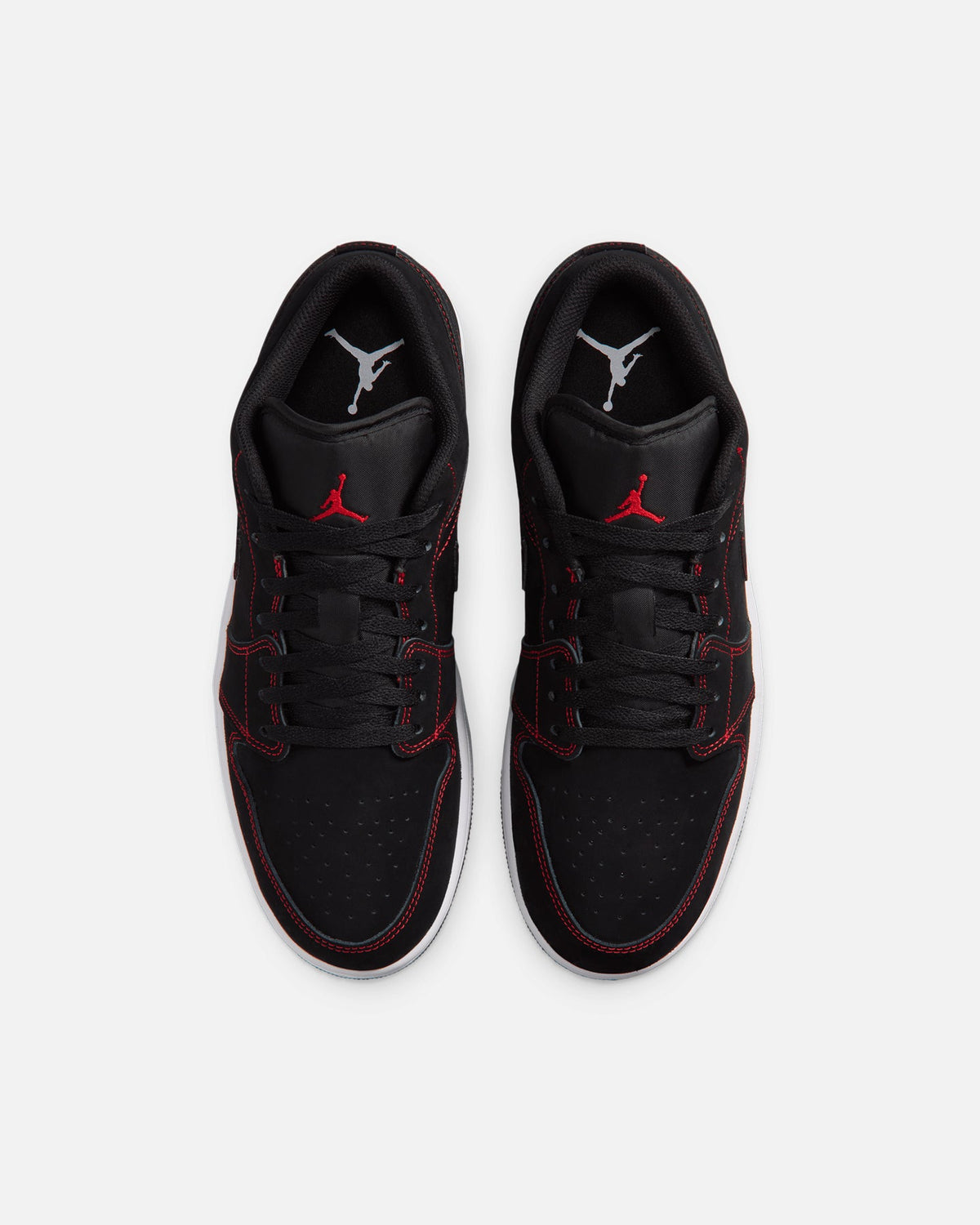 HOT Products Jordan Air Jordan 1 Low Black/University Red