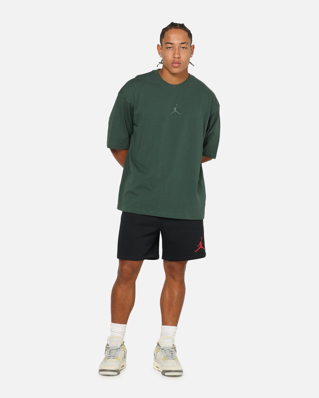 HOT Products Jordan Flight Essentials Oversized T-Shirt Midnight Green