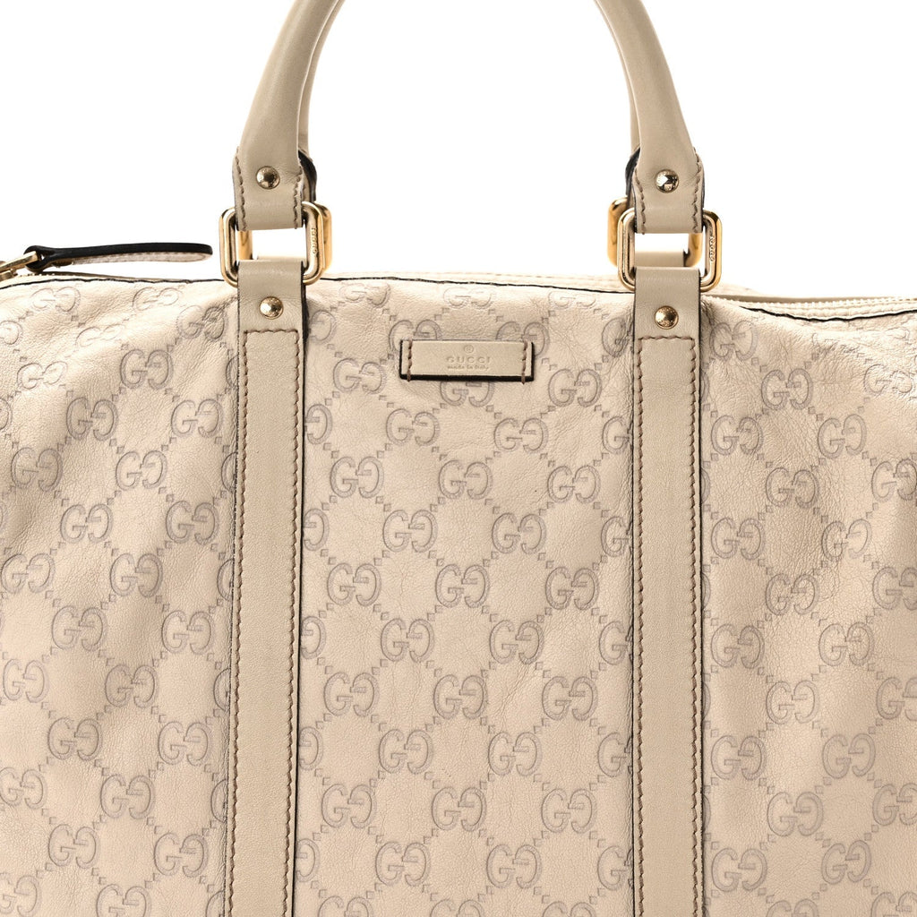 Guccissima Medium Joy Boston Off White