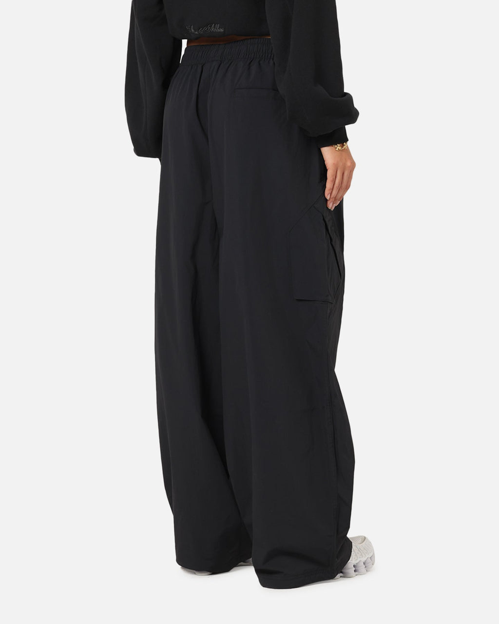 HOT Products Jordan Women's Flight Chicago Parachute Pants Black