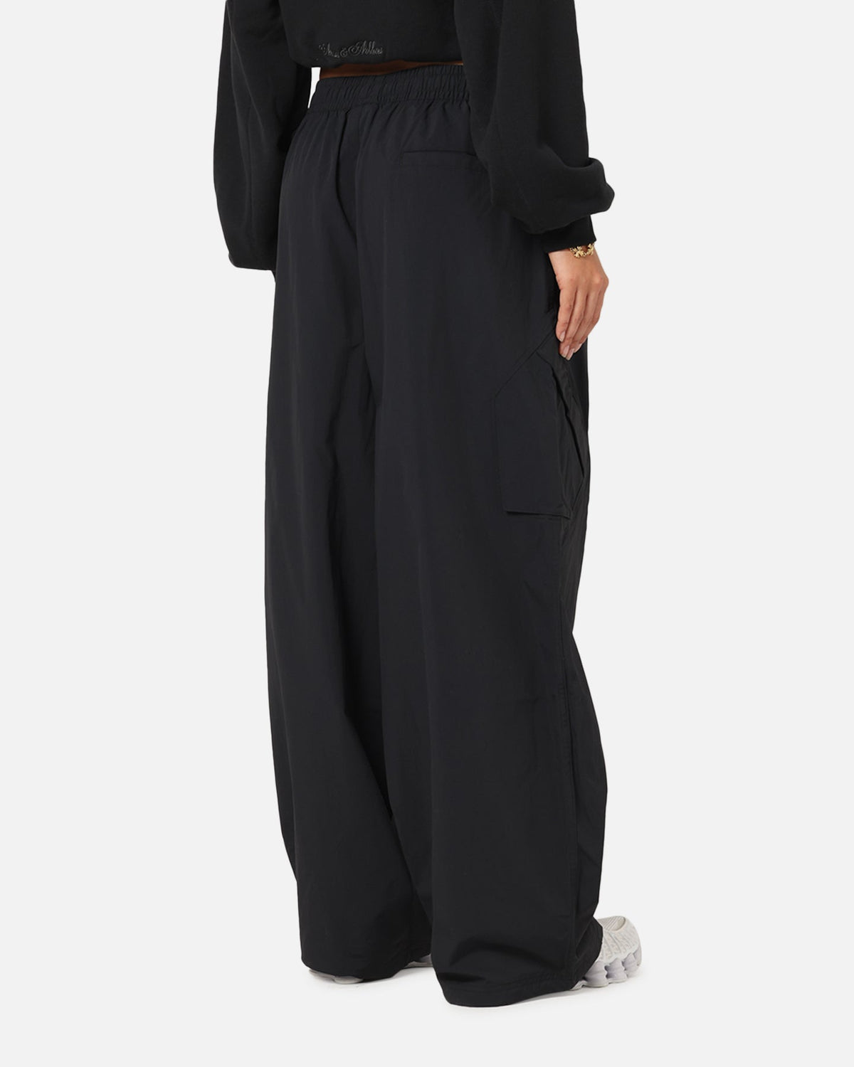 HOT Products Jordan Women's Flight Chicago Parachute Pants Black