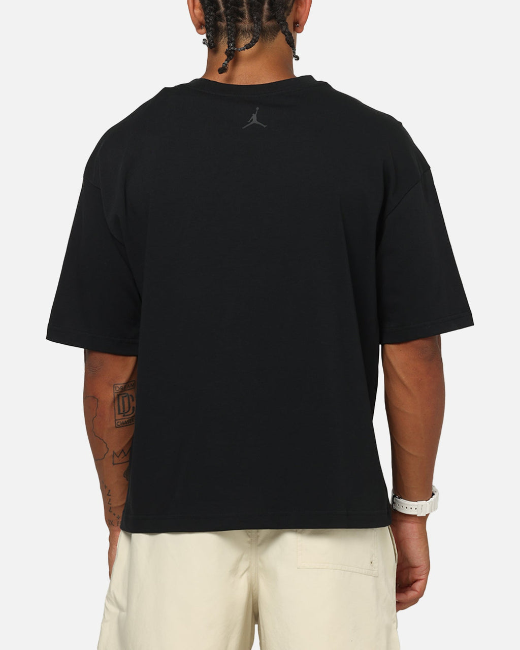 HOT Products Jordan Flight Essentials Boxy T-Shirt Black/Black