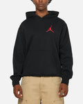 HOT Products Jordan Jumpman Fleece Pullover Hoodie Black/Red
