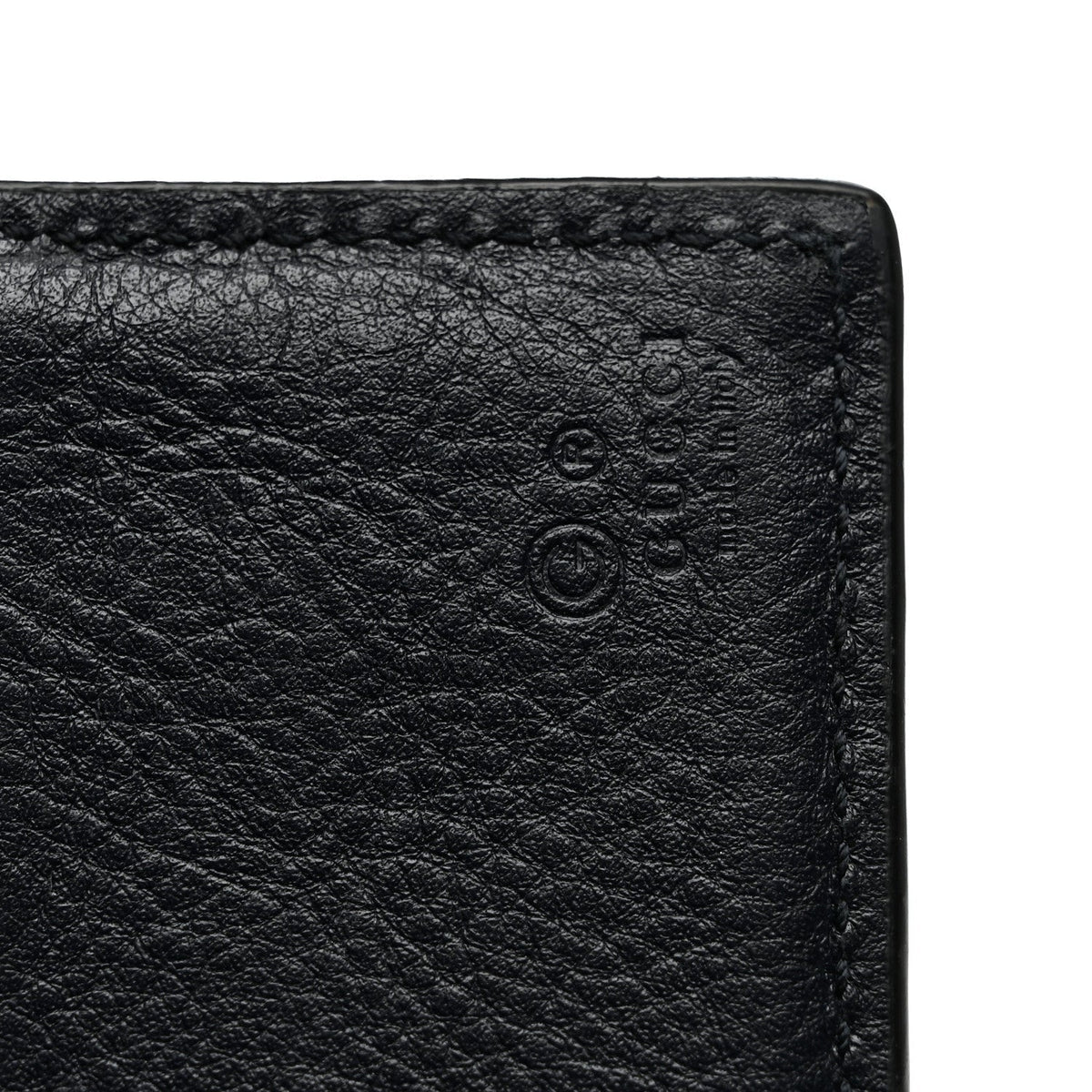 Microguccissima Bi-Fold Wallet Navy