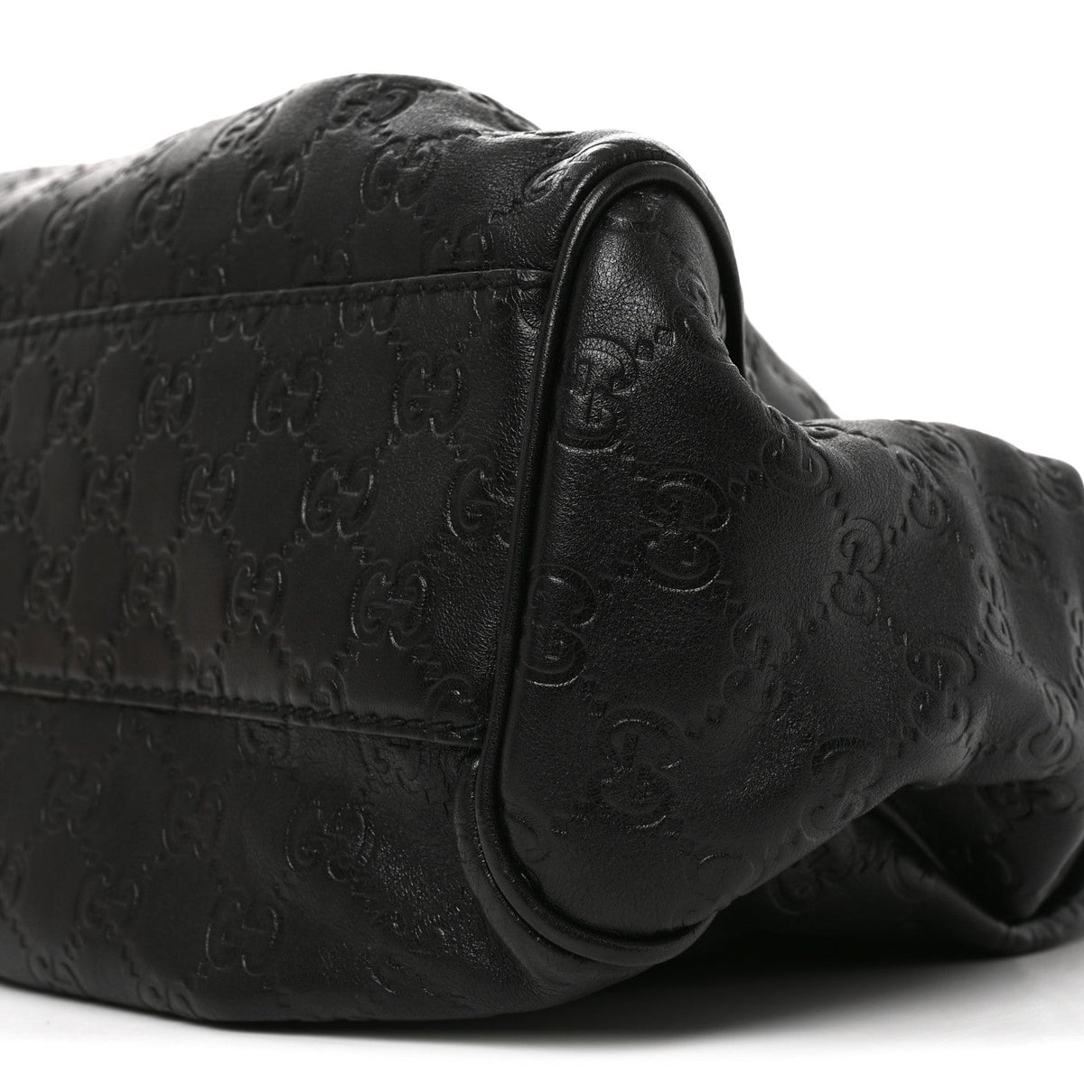 Guccissima Medium Sukey Tote Black