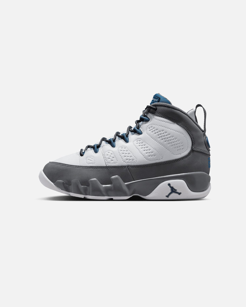 HOT Products Jordan Kids' Air Jordan 9 Retro "Flint Grey" (GS) White/French Blue-Flint Grey