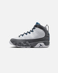 HOT Products Jordan Kids' Air Jordan 9 Retro "Flint Grey" (GS) White/French Blue-Flint Grey