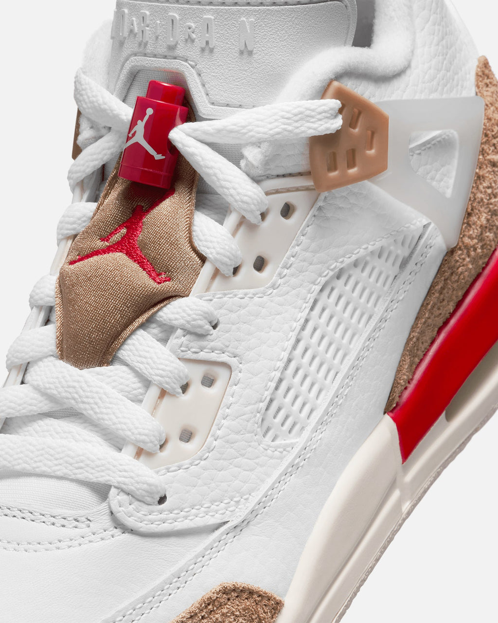 HOT Products Jordan Kids' Spizike Low (GS) White/Fire-Red