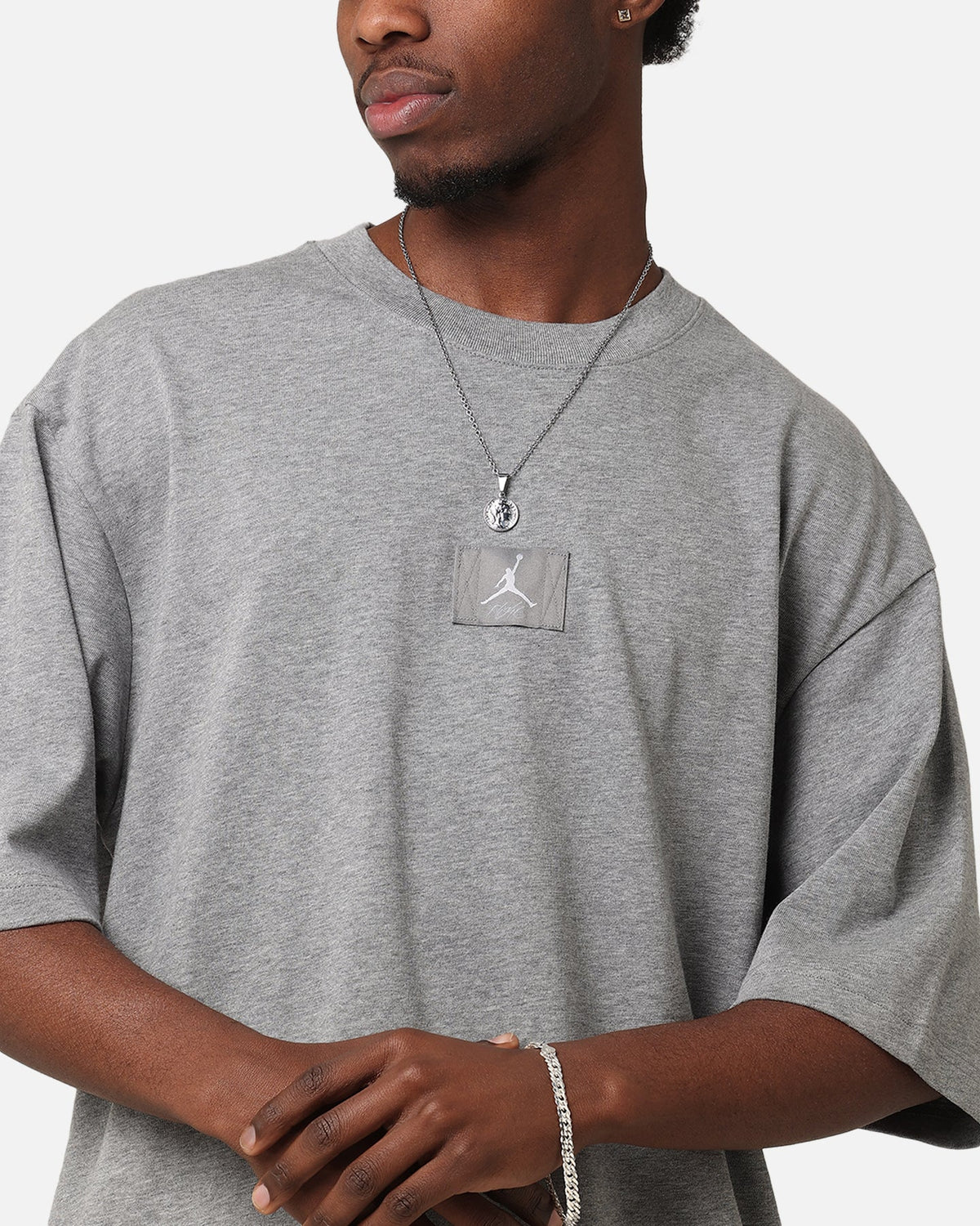 HOT Products Jordan Flight Essentials 85 Oversized T-Shirt Carbon Heather