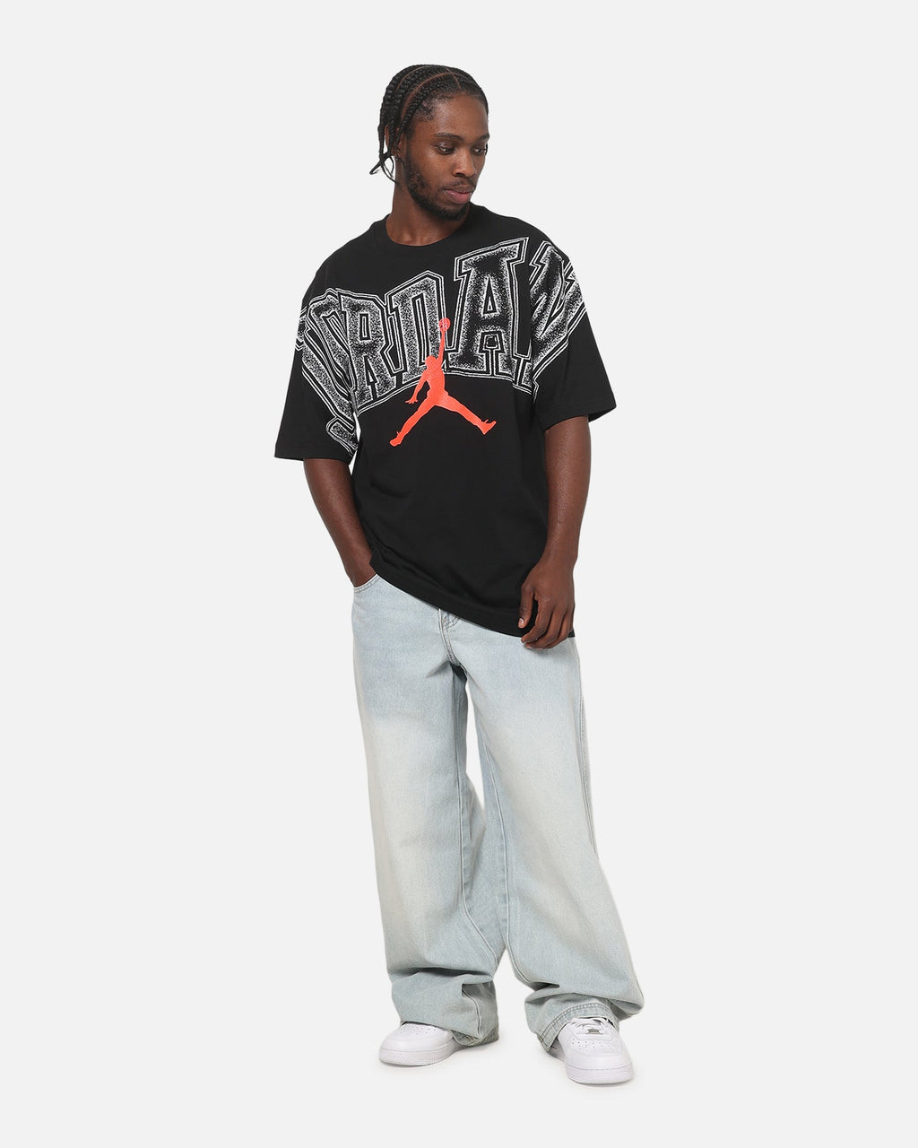 HOT Products Jordan Jumpman Stretch Graphic T-Shirt Black