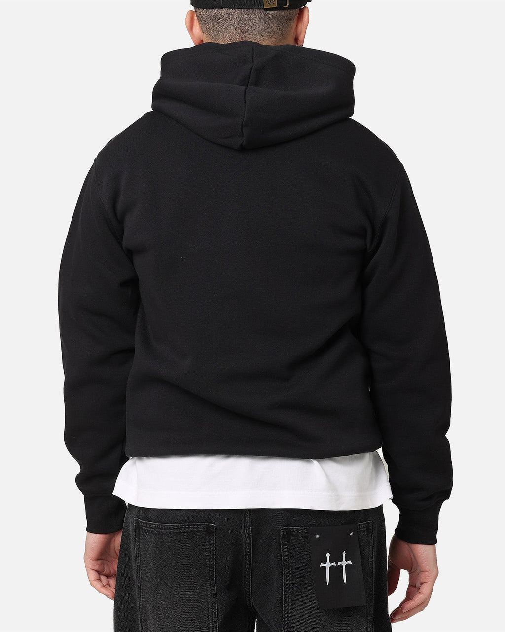 HOT Products Jordan Brooklyn Fleece Pullover Hoodie Black/White