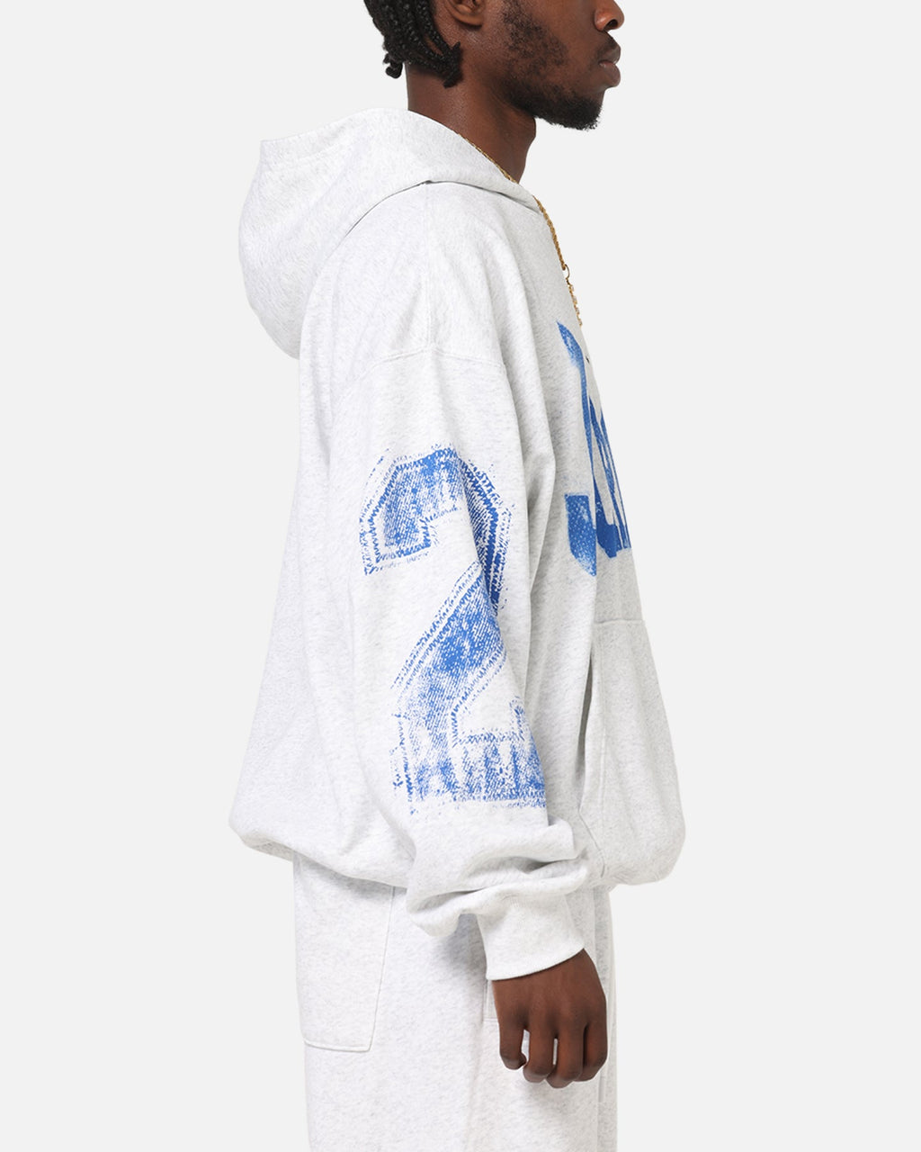 HOT Products Jordan Brooklyn Collegiate Pullover Hoodie Birch Heather Grey