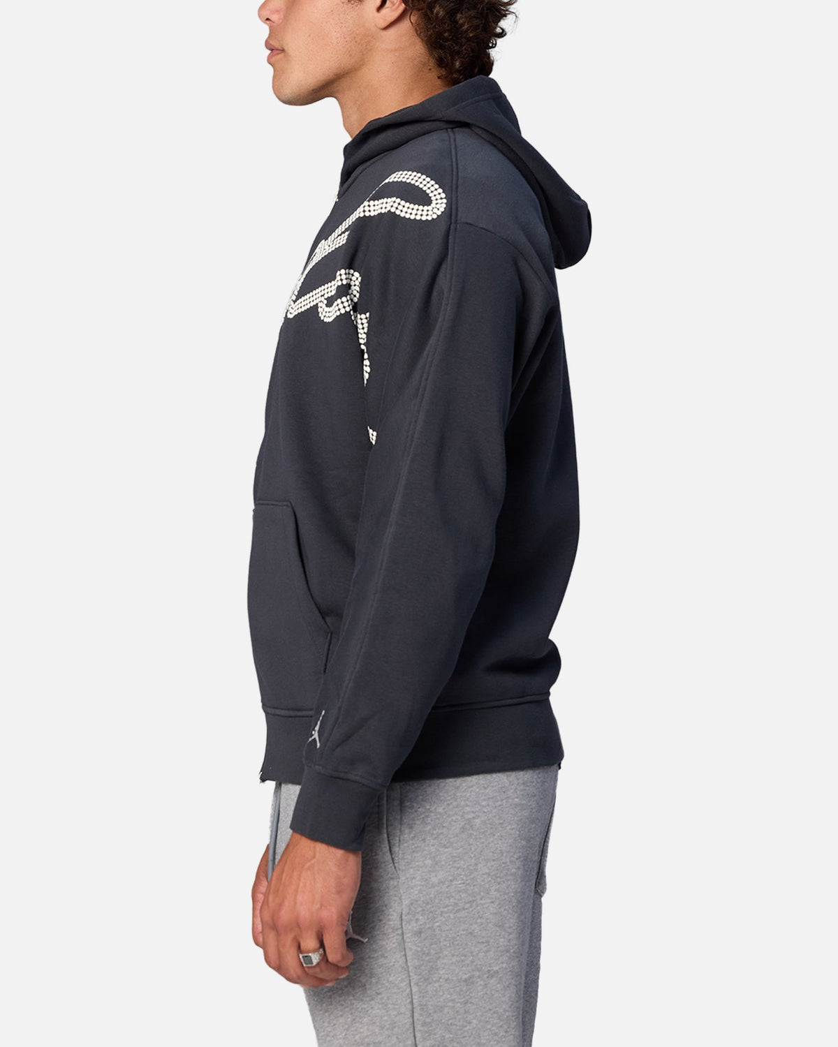 HOT Products Jordan Jumpman MVP Statement Fleece Hoodie Off Noir/Sail