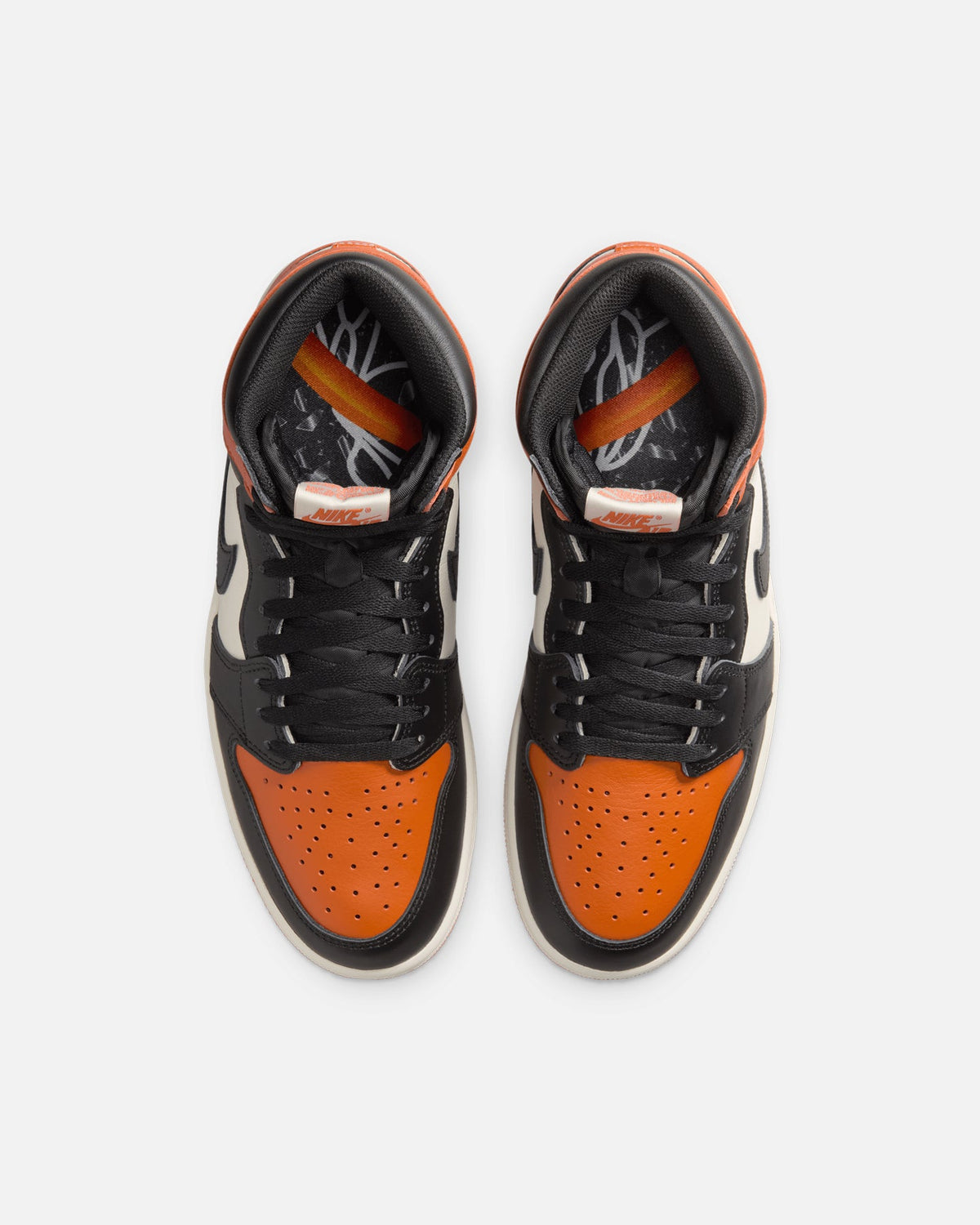 HOT Products Jordan Air Jordan 1 Retro High OG "Shattered Backboard"Black/Black-Sail/Starfish