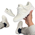 New Arrival LACOSTE LEATHER L001 0321 1  SMA - MENS / WHITE / OFF WHITE