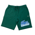 New Arrival Lacoste REGULAR FIT GRAPHIC SHORTS Men - GREEN-132