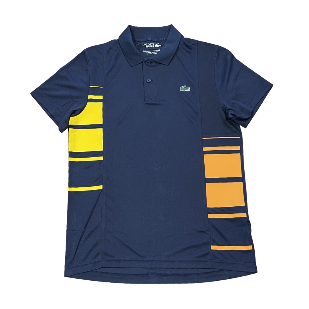 New Arrival LACOSTE - SPORT POLO CLUB SHIRT Men -NAVY BLUE