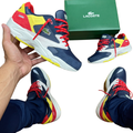 New Arrival LACOSTE  STORM 96 LO 0221 3 SMA - MENS / NAVY /OFF WHITE/ RED