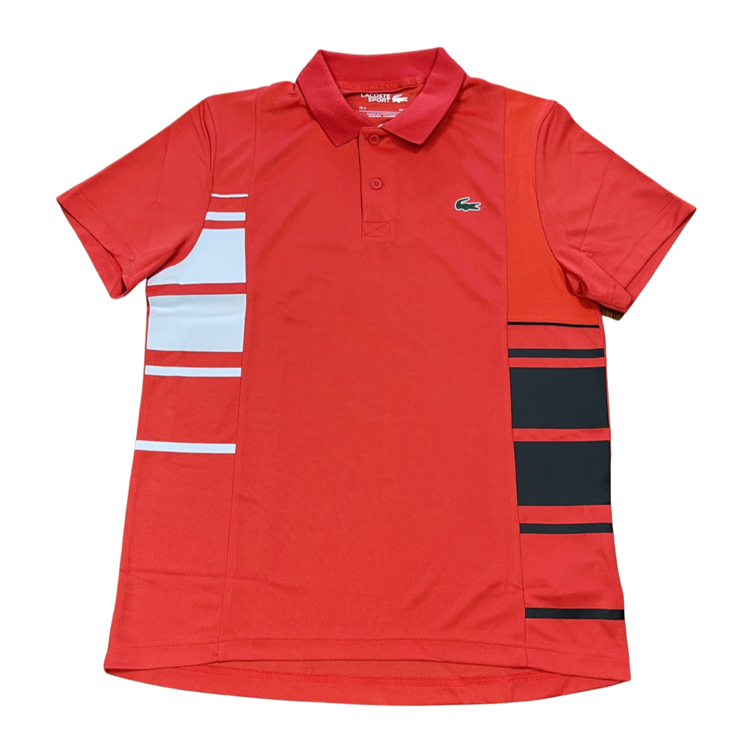 New Arrival LACOSTE - SPORT POLO CLUB SHIRT Men -Red 001